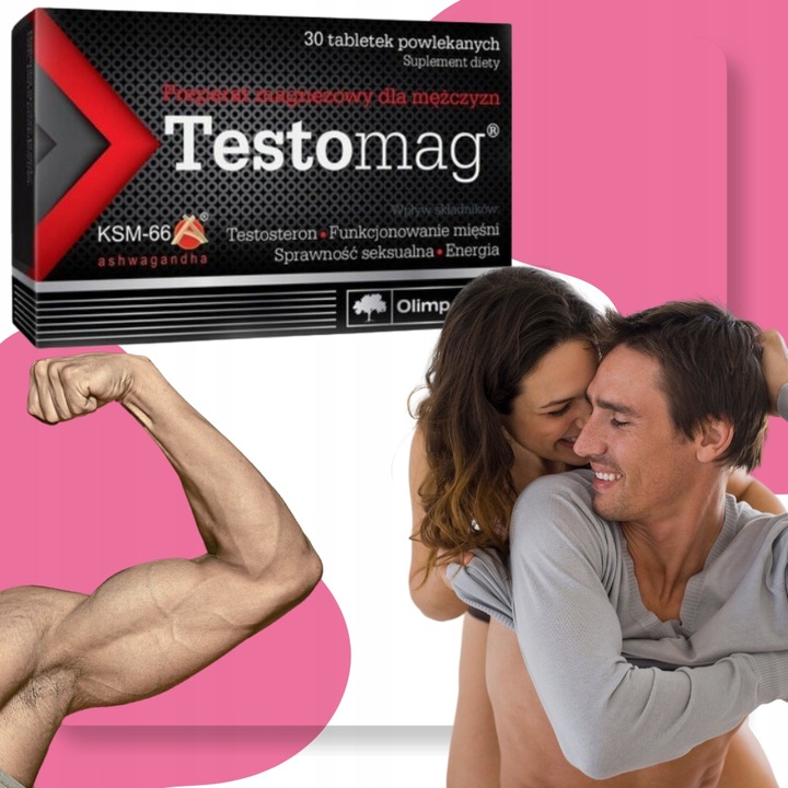 Testomag suplement diety dla mężczyzn 30 tabletek Olimp laboratories