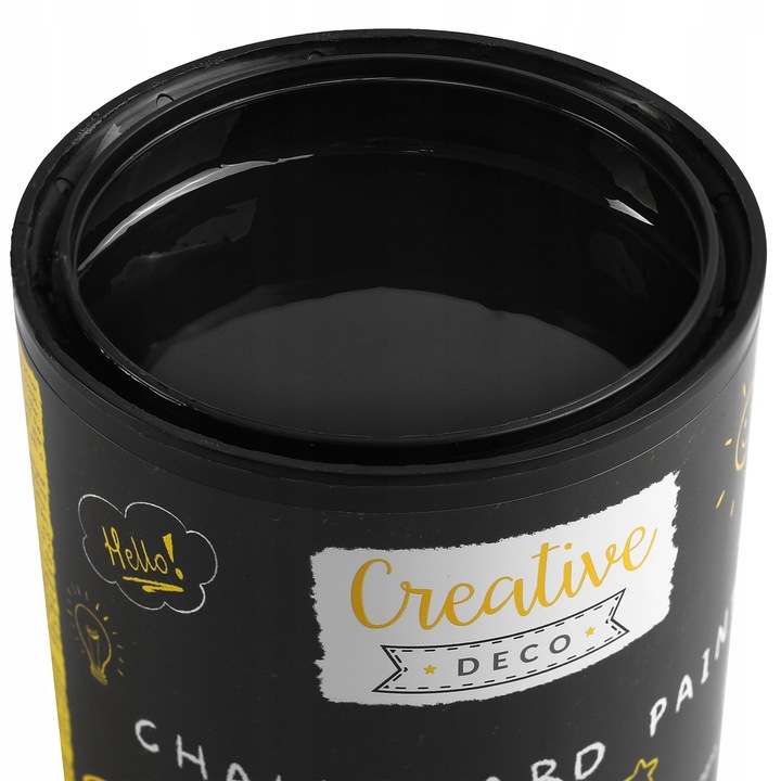 Farba tablicowa czarna do pisania kredą do mebli ścian drewna 1000ml