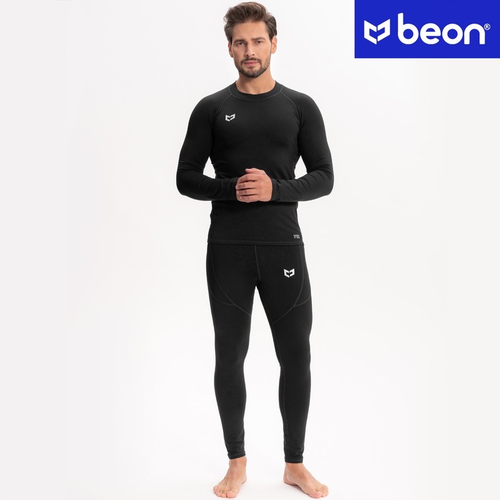 BIELIZNA TERMOAKTYWNA MĘSKA ODZIEŻ TERMICZNA KOMPLET ZESTAW NA ZIMĘ XL