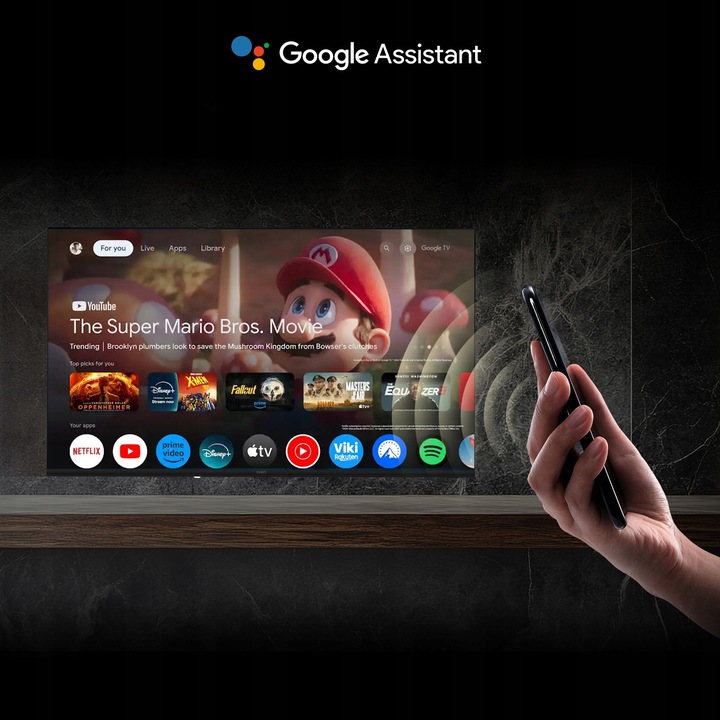 Telewizor CHiQ 32 cale LF32FT Smart TV Full HD HDR10 Google TV Dolby