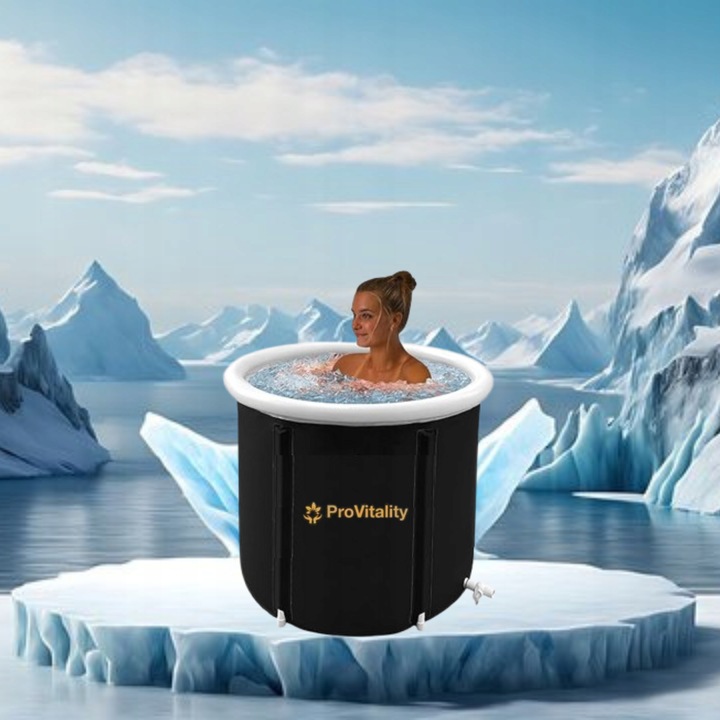 Basen do morsowania XL beczka dmuchana przenośna ZESTAW wieko