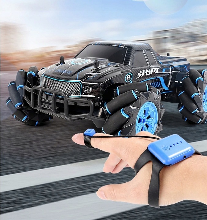 SAMOCHÓD STEROWANY RĘKĄ GESTAMI +PILOT - AUTO 4X4