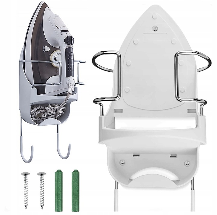 Wieszak Uchwyt na żelazko i deskę DUŻY Prasowania Uchwyt do żelazka