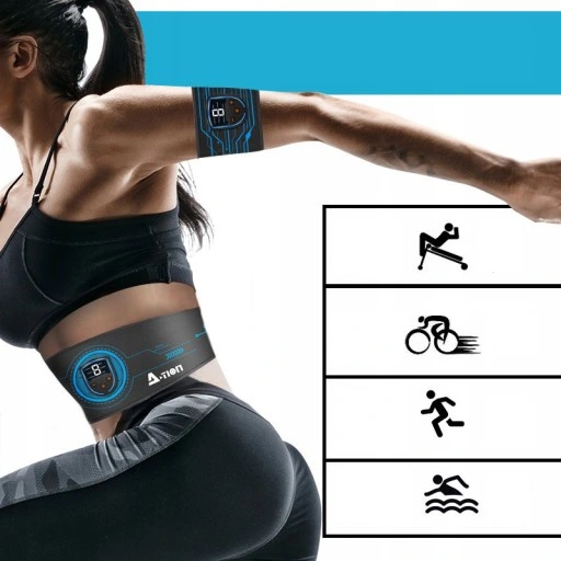 ELEKTROSTYMULATOR STYMULATOR DO MIĘŚNI BRZUCHA EMS