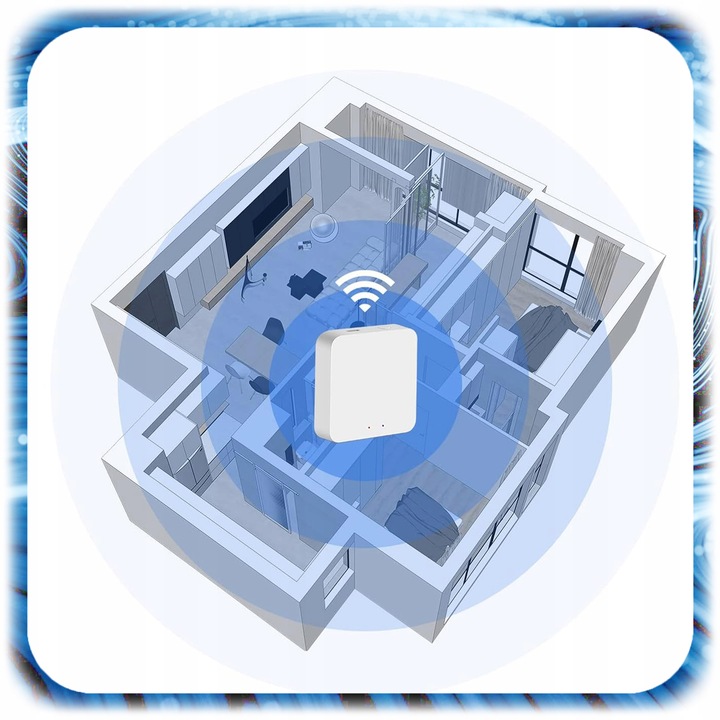 BRAMKA ZigBee 3.0 BRAMA Centrala Centralka SMART LIFE WIFI Centralka