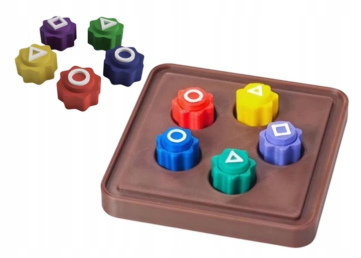 KOSTKI KOŚCI GONGGI GONGI koreańskiej gry GRA SQUID GAME ZESTAW DDAKJI GONG