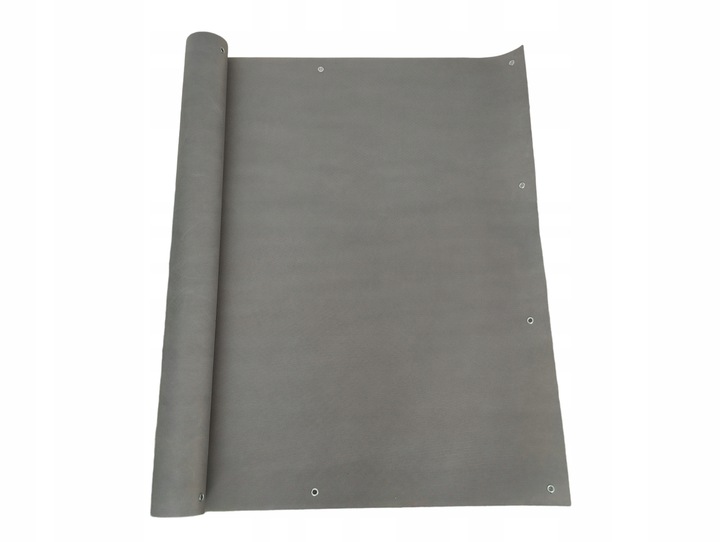 OSŁONA BALKONOWA na balkon, taras PP 1x5m- GRUBA+klipsy