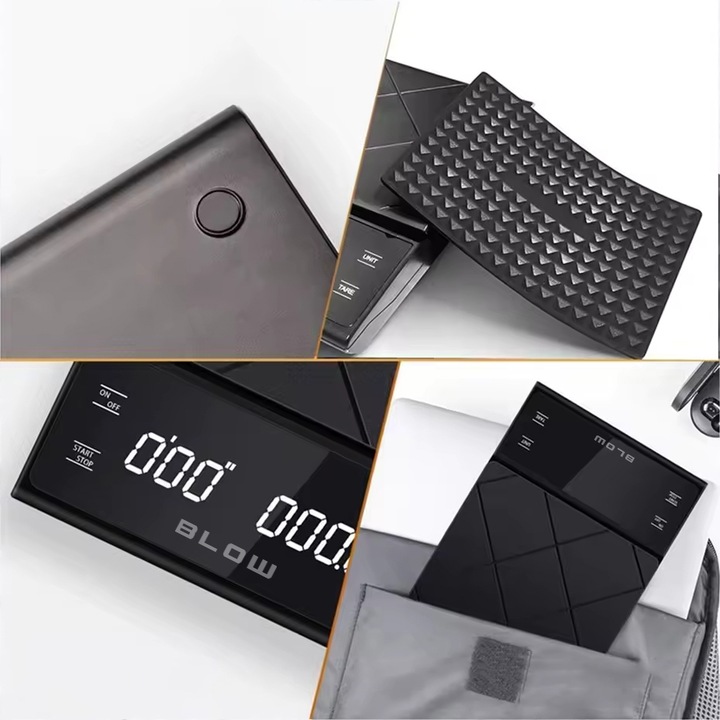 ELEKTRONICZNA WAGA KUCHENNA DO KAWY PRECYZYJNA 3000g/0,1g LCD TIMER