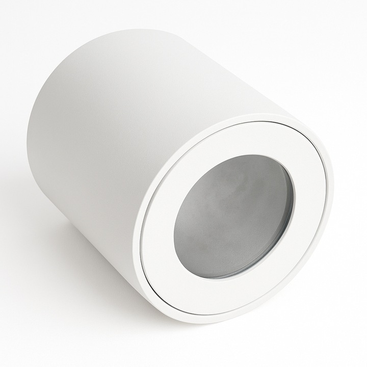 Oprawa Halogenowa sufitowa Natynkowa Tuba LED GU10 spot BIAŁA