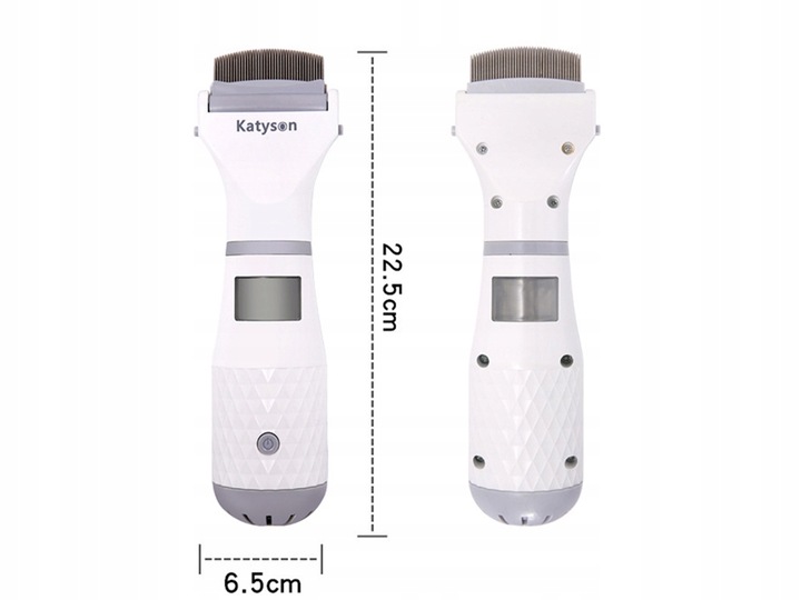 GRZEBIEŃ NA WSZY GNIDY USUWA PCHŁY ELEKTRYCZNY FILTR ODKURZACZ TERMINATOR