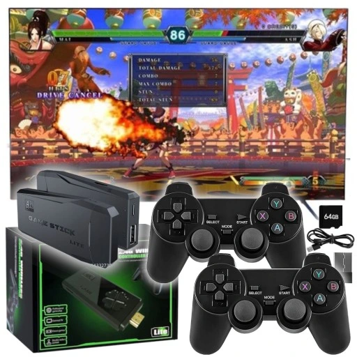 Konsola Retro Gra Telewizyjna Video Emulator + 2 Pady 20000 Gier j. Polski