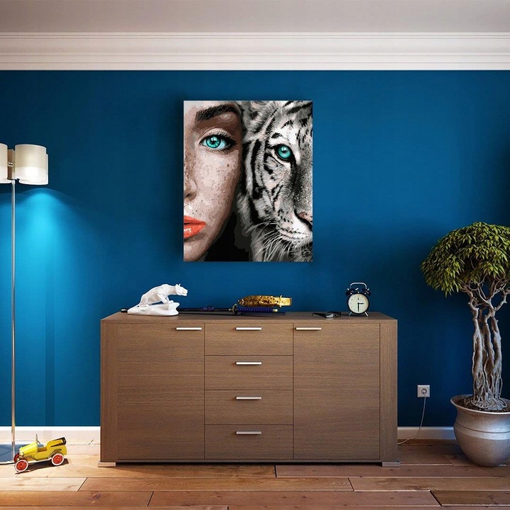 Obraz do MALOWANIA PO NUMERACH Na Krośnie ARTNAPI