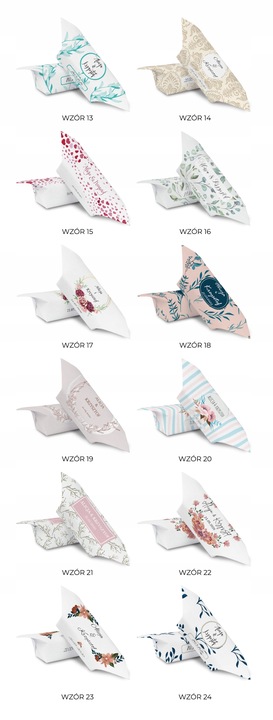 KRÓWKI Ślubne personalizowane PODZIĘKOWANIA dla gości ŚLUB 1KG wesele