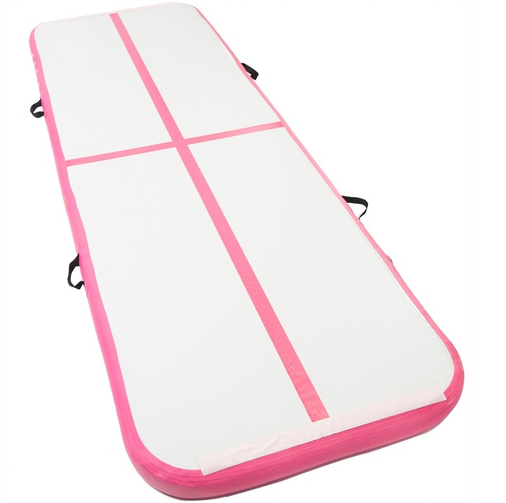 MATA GIMNASTYCZNA DMUCHANA ŚCIEŻKA AKROBATYCZNA 4m MATERAC ĆWICZEŃ AIRTRACK