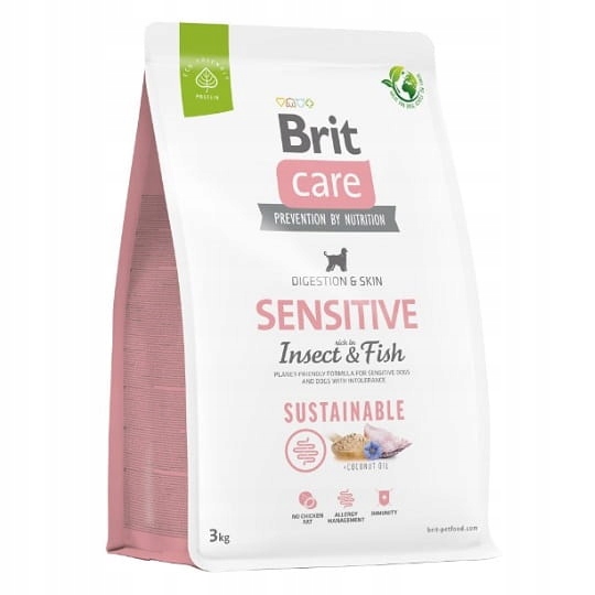 Brit care dog sustainable sensitive insect 3kg
