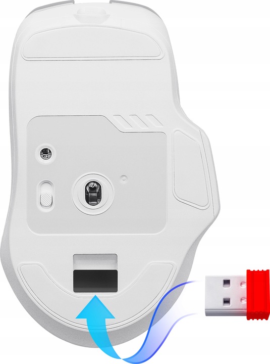 Myszka Bezprzewodowa Komputerowa Gamingowa Mysz DEFENDER ASTRO ELITE LED