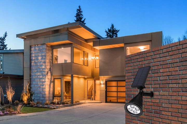 REFLEKTOR ogrodowy WBIJANY szpikulec LED SOLARNY