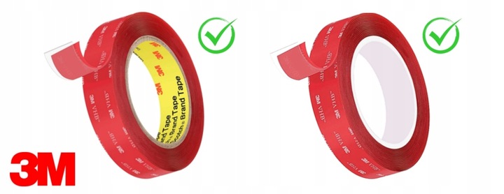 3M GPT-020 TAŚMA DWUSTRONNA CIENKA MOCNA GR.0,2 PRZEŹROCZYSTA 12MMX50M