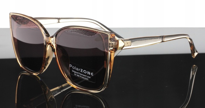 Okulary przeciwsłoneczne damskie polaryzacja uv400 oryginalne PolarZONE CE