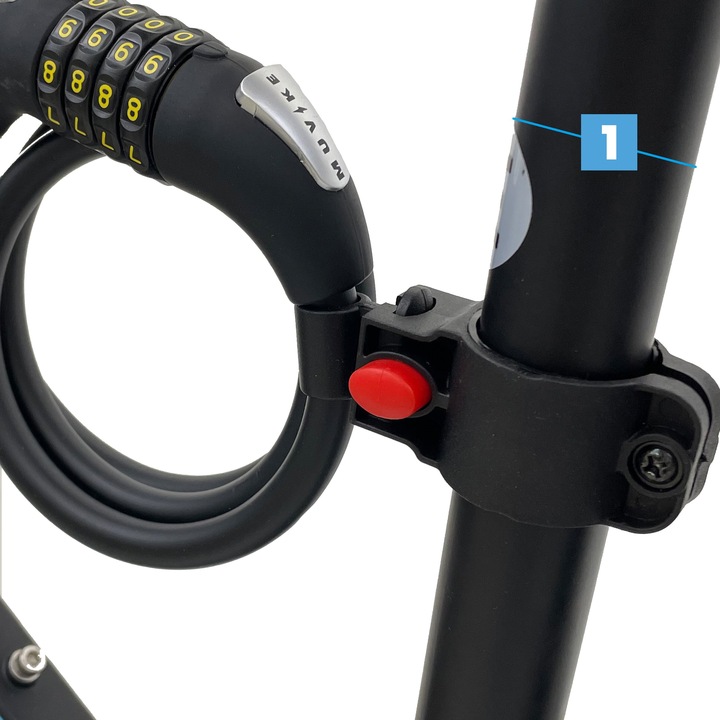 ZAPIĘCIE ROWEROWE LINKA ZAPIĘCIE DO ROWERU SZYFR MUVIKE FLEX 1000/12C