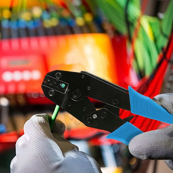 ZACISKARKA PRASKA KONEKTORÓW NIEIZOLOWANYCH KABLI