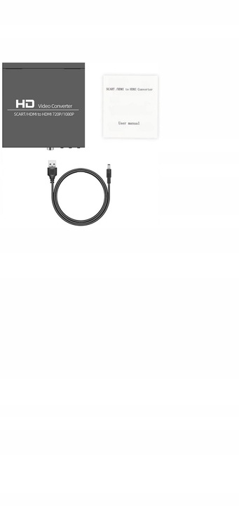 Konwerter Adapter SCART/EURO HDMI Atari Amiga PlayStation Commodore retro