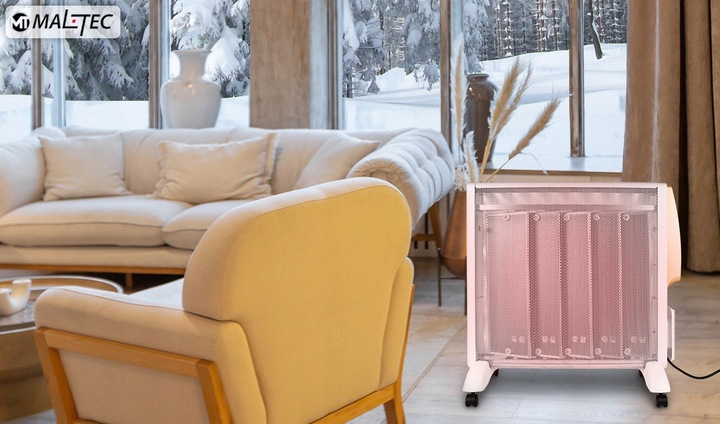 GRZEJNIK ELEKTRYCZNY NA PODCZERWIEŃ KONWEKTOR ENERGOOSZCZĘDNY TIMER