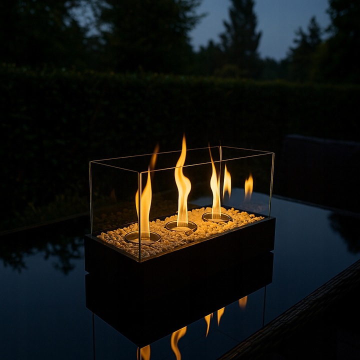 Biokominek Wolnostojący do Domu Bezdymny Bio Kominek na Bioetanol +