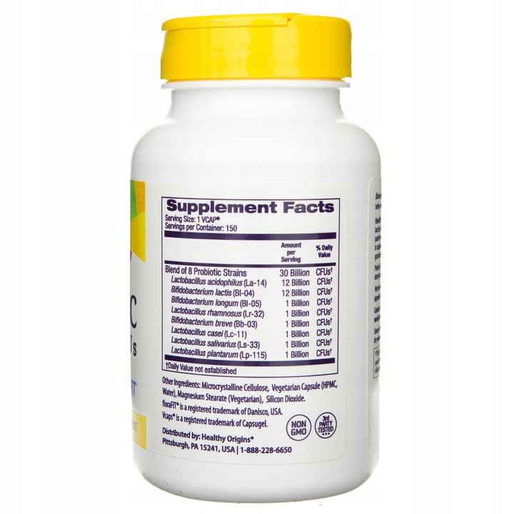 Probiotyk Healthy Origins 30 billion CFU's 150 kap