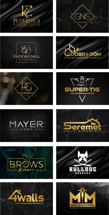 PROJEKT LOGO / LOGO FIRMY / WEKTOROWY / FACEBOOK /INSTA / PROJEKTOWANIE