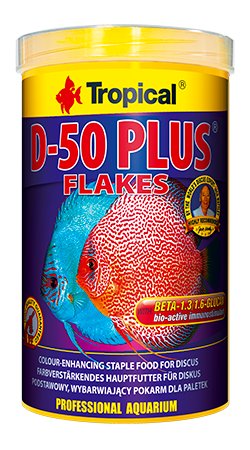 Tropical D-50 PLUS DISCUS 1000ml 190g paletka