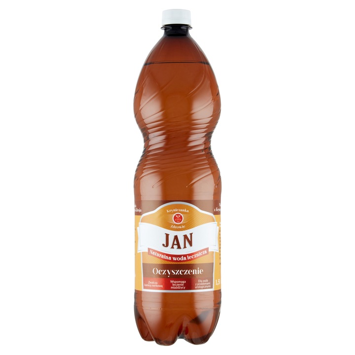 Jan Naturalna woda oczyszczenie 1,5 l x 12 sztuk