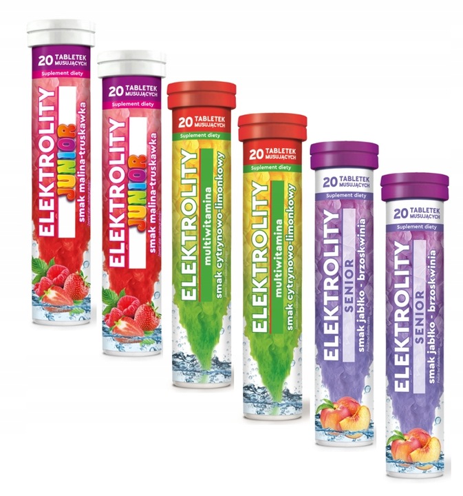 Elektrolity Rodzinny MIX Junior Multi Senior MBM