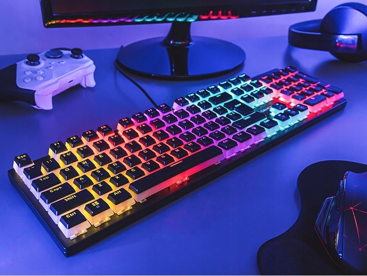 Klawiatura mechaniczna Tracer GAMEZONE UNIQUE PODŚWIETLENIE PUDDING USB