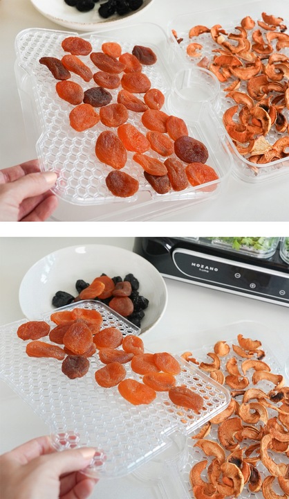 DUŻA SUSZARKA DO GRZYBÓW OWOCÓW WARZYW ZIÓŁ 6 SIT MOCNA 550W ZESTAW