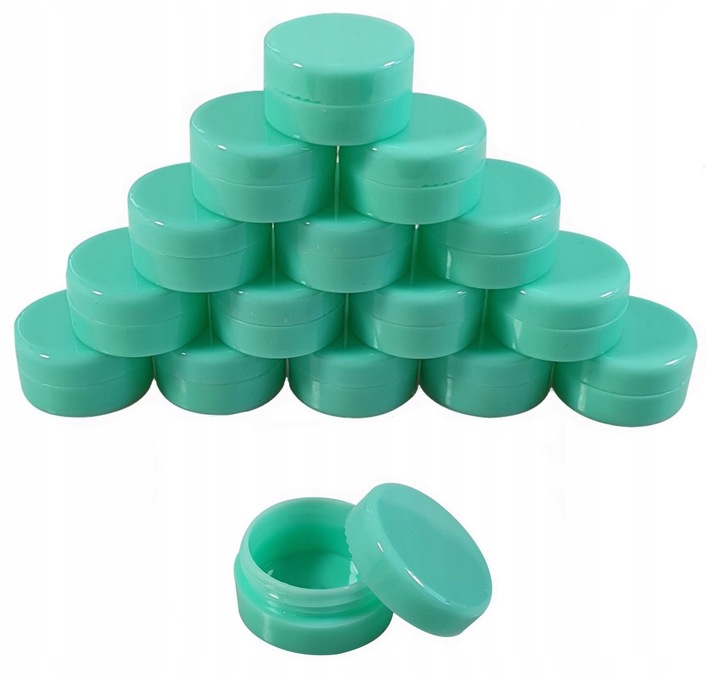 POJEMNICZKI SŁOICZKI POJEMNIKI PUDEŁKA 5ml 100szt