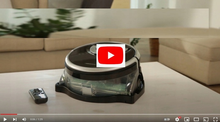 INTELIGENTNY ROBOT MOPUJĄCY Z DWOMA ZBIORNIKAMI NA CZYSTĄ I BRUDNĄ WODĘ