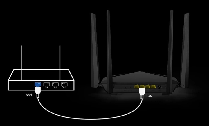 Gigabitowy Router TENDA AC10 WiFI AC1200
