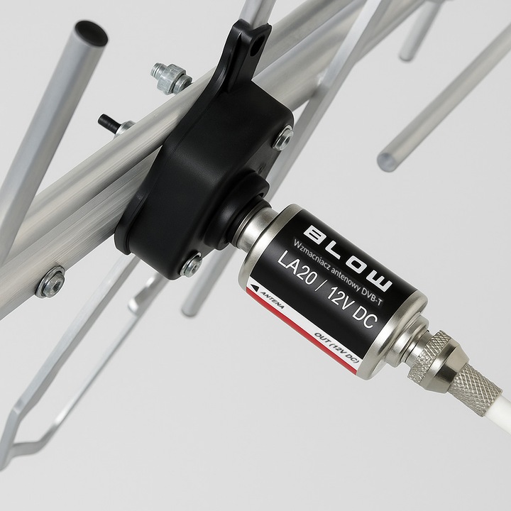 ANTENA TV NAZIEMNEJ KIERUNKOWA DVB-T2 2TV COMBO 4K MUX8 WZMACNIACZ