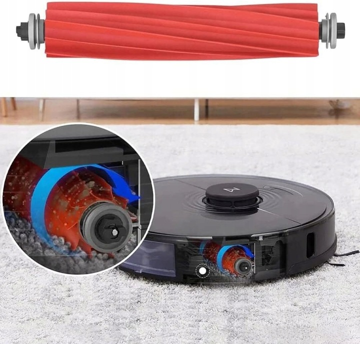 ZESTAW FILTRY SZCZOTKI MOP DO XIAOMI ROBOROCK S7 T7 T7S S70 S75 Plus Max +