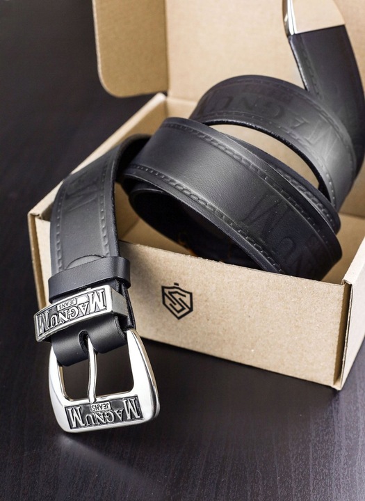 MĘSKI PASEK SKÓRZANY STEVENS MAGNUM SKÓRA Q2-V