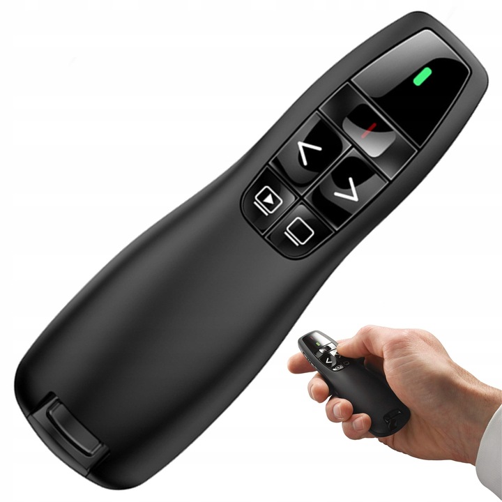 WSKAŹNIK PREZENTER LASEROWY PILOT BEZPRZEWODOWY DO PREZENTACJI LASER USB