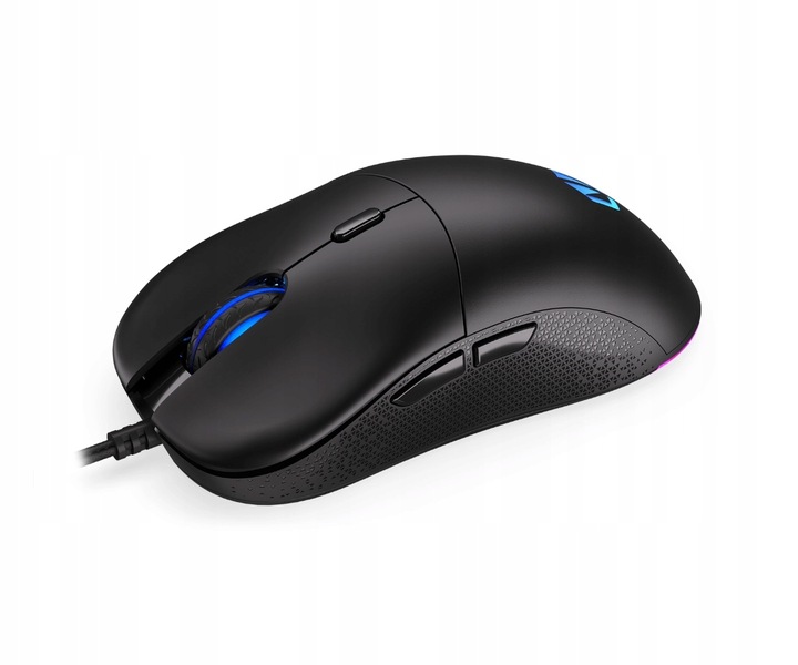 Mysz przewodowa dla gracza Endorfy GEM Black EY6A006 8000DPI ARGB USB 1,8 m