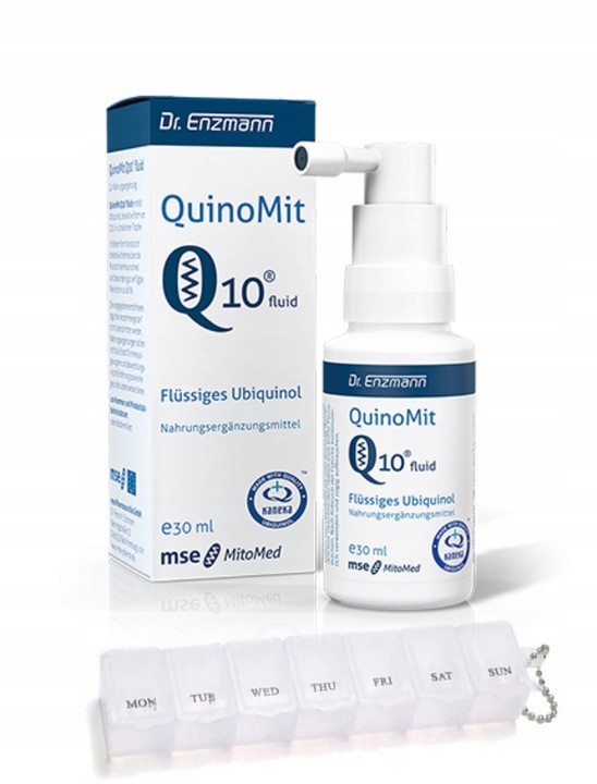 Mito-Pharma Dr Enzmann QuinoMit Q10 koenzym fluid 30ml + GRATIS