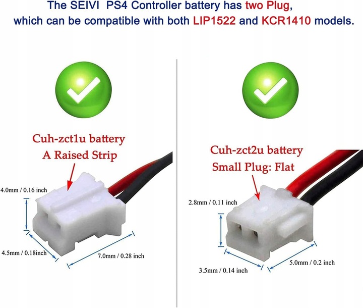 Akumulator Bateria LIP-1522 LIP1522 KCR-1410 do Pada PS4 DUALSHOCK 4