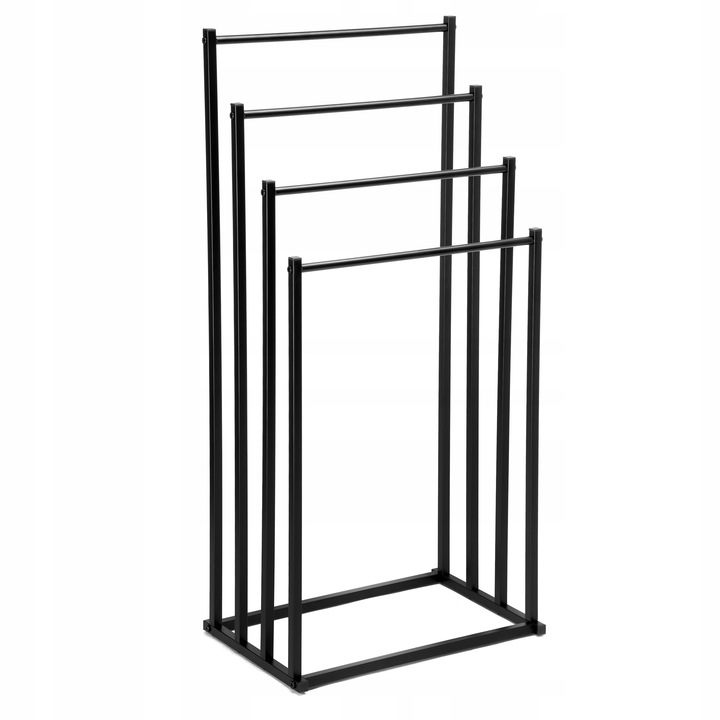 STOJAK NA RĘCZNIKI WIESZAK STOJĄCY PODŁOGOWY ŁAZIENKOWY 4 RAMIONA