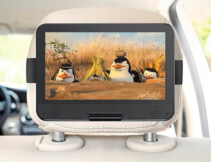 YOTON Przenośny Odtwarzacz DVD 12,5" HD, Obrotowy Ekran,USB/SD, AV