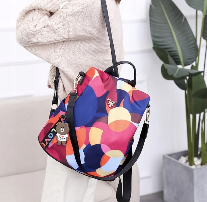 TOREBKA TORBA PLECAK DAMSKI PLECACZEK 2W1 KOLORY