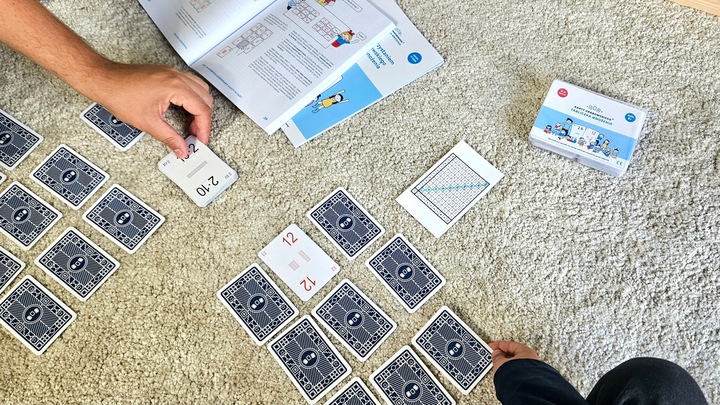 Karty Grabowskiego Tabliczka mnożenia - 56 gier