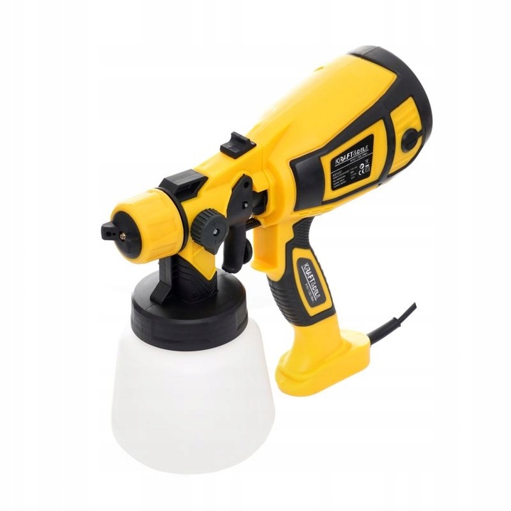 PISTOLET DO MALOWANIA ELEKTRYCZNY LAKIERNICZY 650W HVLP 800ml 32000 rpm